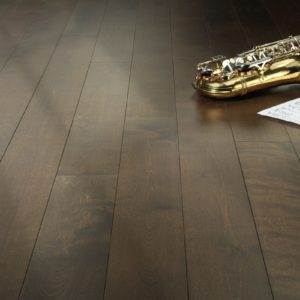 Real Wood Floors  Brick Board Parapet Vignette