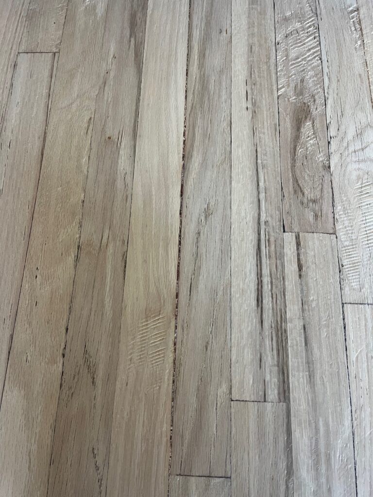 Hardwood floor repair: squeaking, hollow sounds