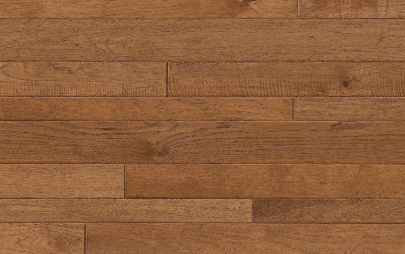 Hardwood floor installation - wire brushed finish