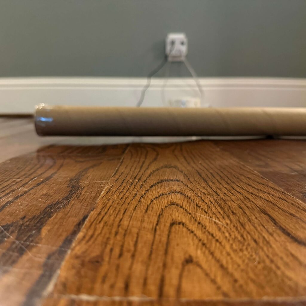 Cupping from water damage