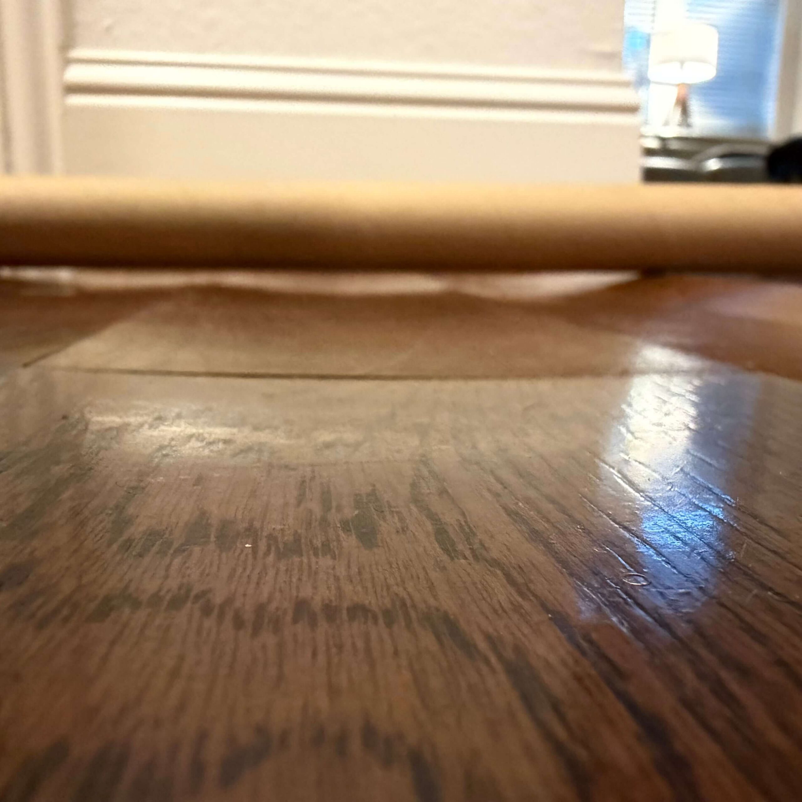 Cupping from water damage