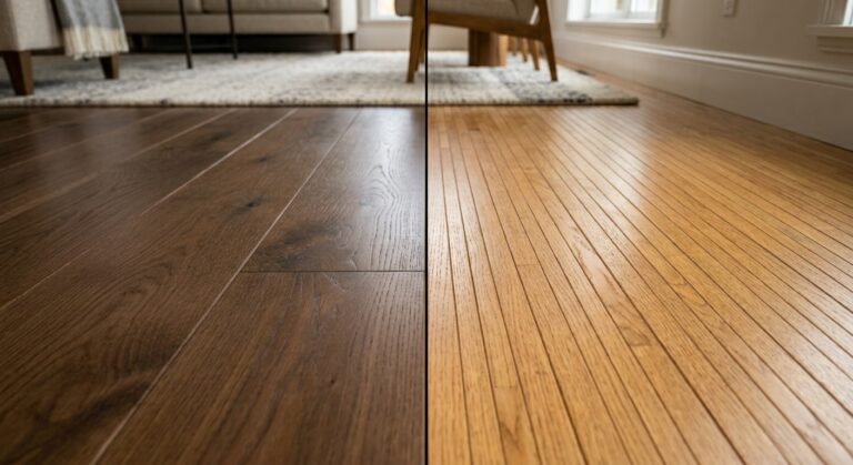 Wood Floors Have Different Board Widths